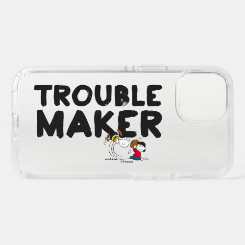 Charlie Brown  Lucy _ Trouble Maker Speck iPhone 13 Case