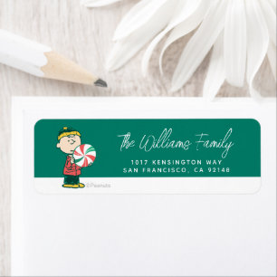 Charlie Brown Peppermint Candy Label