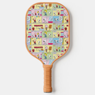 Charlie Brown, Snoopy & Sally Ice Cream Pickleball Paddle