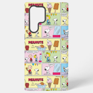 Charlie Brown, Snoopy & Sally   Ice Cream Samsung Galaxy S22 Ultra Case