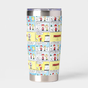 Charlie Brown   Snow Globe Insulated Tumbler