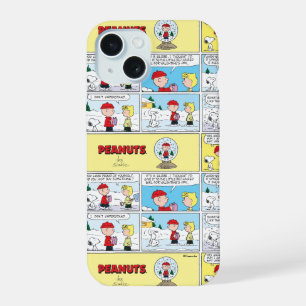 Charlie Brown Snow Globe iPhone 15 Case