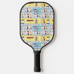 Charlie Brown Snow Globe Pickleball Paddle