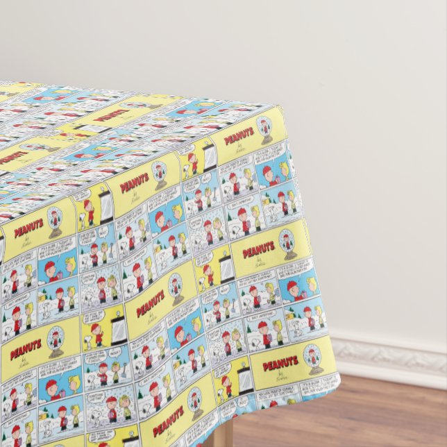 Charlie Brown | Snow Globe Tablecloth (In Situ)
