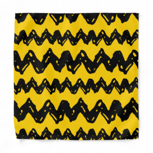 Charlie Brown Zig Zag Pattern Bandana
