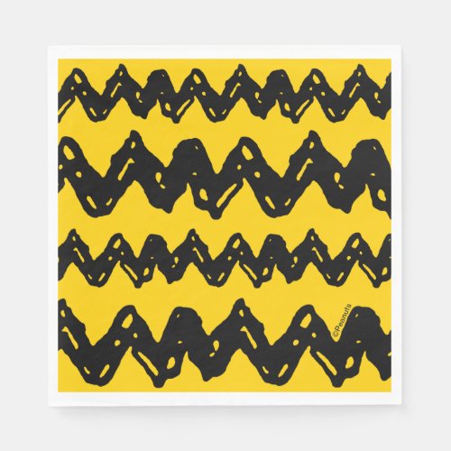 Charlie Brown Zig Zag Pattern Napkins