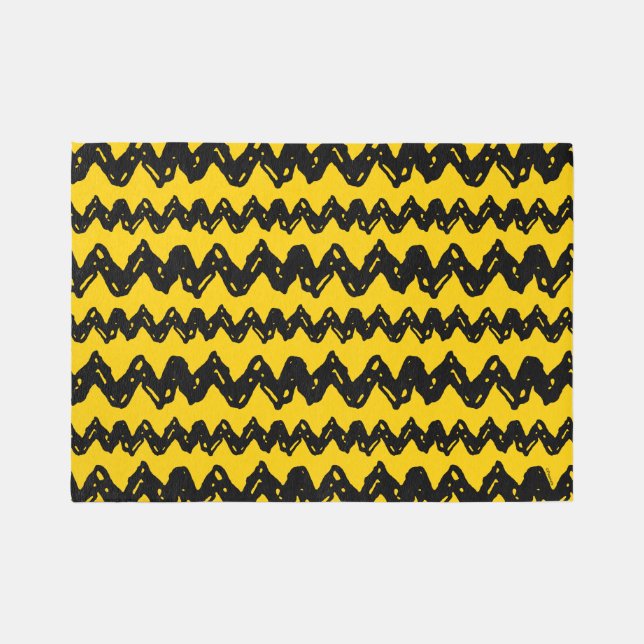 Charlie Brown Zig Zag Pattern Rug (Front)