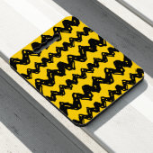 Charlie Brown Zig Zag Pattern Seat Cushion (In Situ)