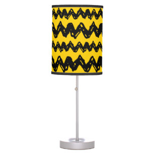 Charlie Brown Zig Zag Pattern Table Lamp