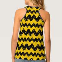 Charlie Brown Zig Zag Pattern Tank Top | Zazzle