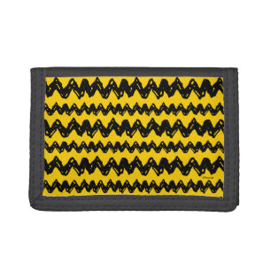 Charlie Brown Zig Zag Pattern Tri-fold Wallet