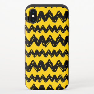 Charlie Brown Zig Zag Pattern iPhone X Slider Case