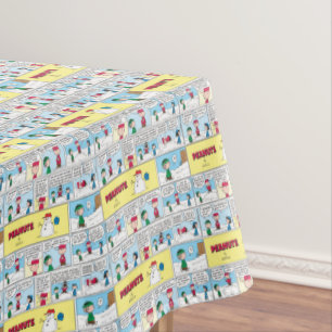 Charlie Brown's Baseball Memories Tablecloth