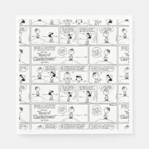 Charlie Brown's Memories At The Pitcher's Mound Napkins