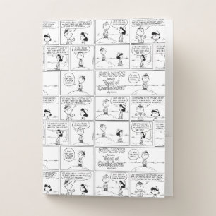Charlie Brown's Memories At The Pitcher's Mound Pocket Folder