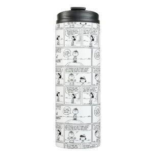 Charlie Brown's Memories At The Pitcher's Mound Thermal Tumbler