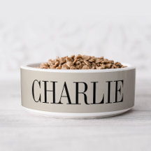 Charlie Classic Name Monogram | Beige