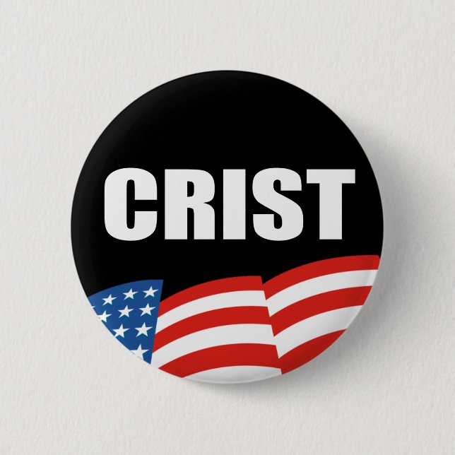 CHARLIE CRIST Election Gear Pinback Button (Front)