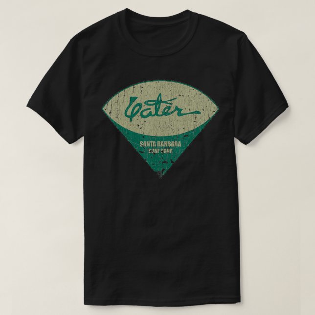 Charlie Dont Surf santa barbaras curf shop logo  T-Shirt (Design Front)