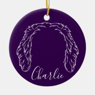 Charlie Ornament (Paw Prints)