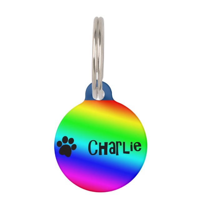 Charlie Pet ID Tag (Back)