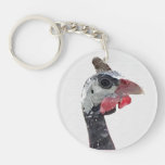 Charlie Round Double-Sided Keychain