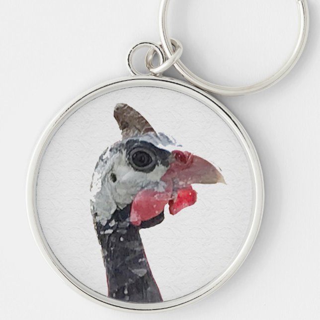 Charlie Round Premium Keychain (Front)