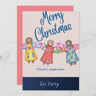 Charlie’s Angles Christmas card