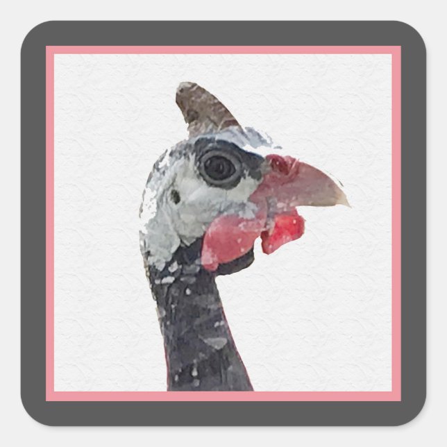 Charlie Square Sticker (Front)