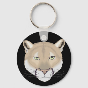 Charlie the Cougar Keychain