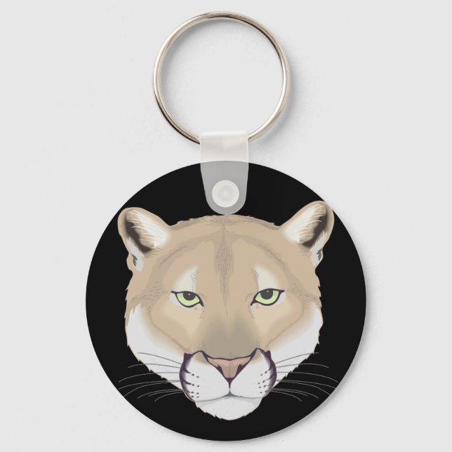 Charlie the Cougar Keychain (Front)
