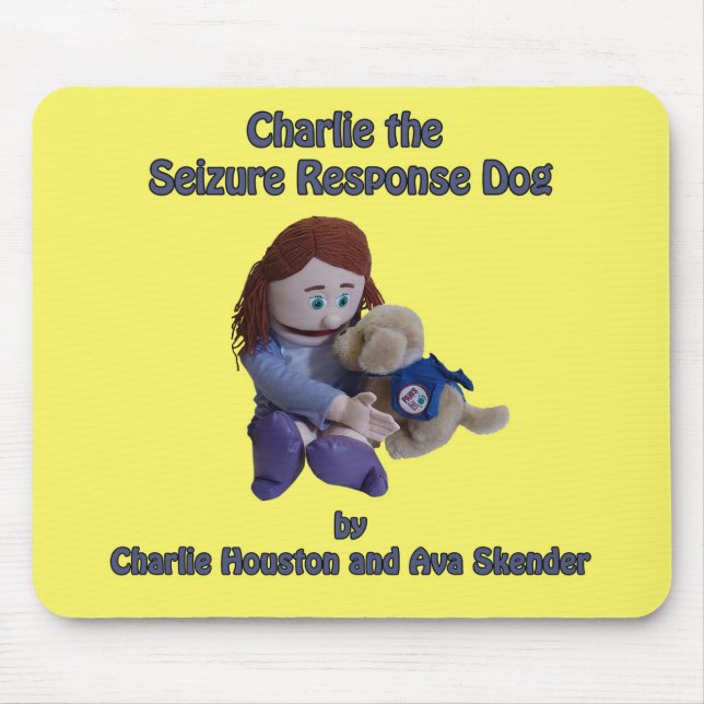 Charlie The Seizure Response Dog Mouse Pad (Front)
