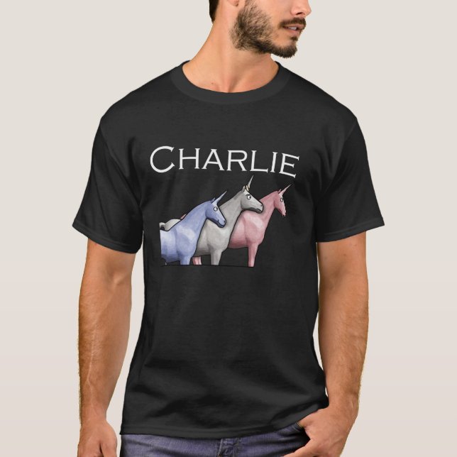 Charlie The Unicorns Shun T Shirt (Front)