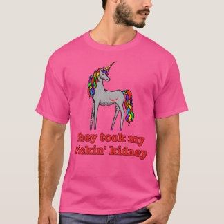 Charlie Unicorn They Took My Frickin' Kidney T-Shirt