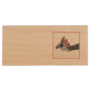 Charlie  wood flash drive