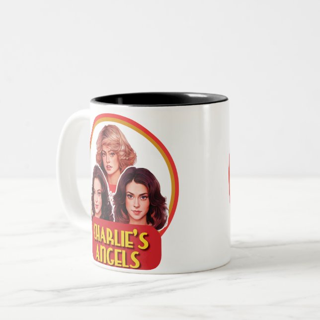 Charlie's Angels 1976 ‧ Drama ‧ 5 seasons Two-Tone Coffee Mug (Front Left)