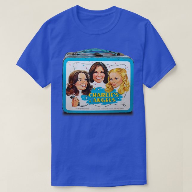Charlies Angels Lunch Box T-Shirt (Design Front)