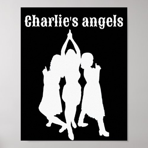 Charlies Angels _ TV Series Aesthetic Basic Poster
