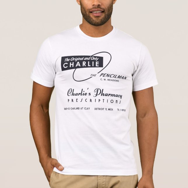 Charlie's Pharmacy Detroit T-Shirt (Front)