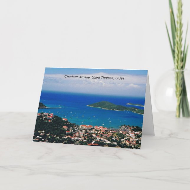 Charlotte Amalie Greeting Cards (Front)