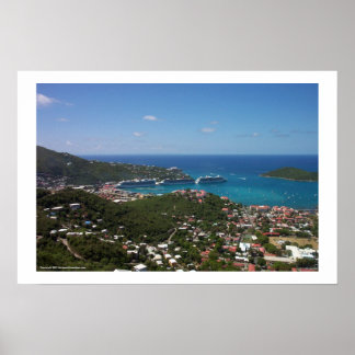 Charlotte Amalie Harbor Poster
