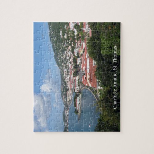 Charlotte Amalie St Thomas USVI Jigsaw Puzzle