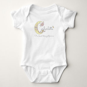Charlotte baby girls name personalized meaning bodysuit