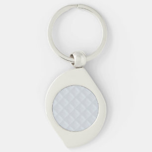 Charlotte Blue-Baby Princess Blue-Square Quilted Keychain