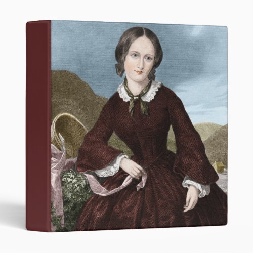 Charlotte Bronte 3 Ring Binder