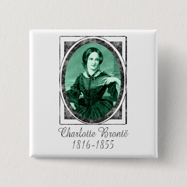 Charlotte Brontë Button (Front)