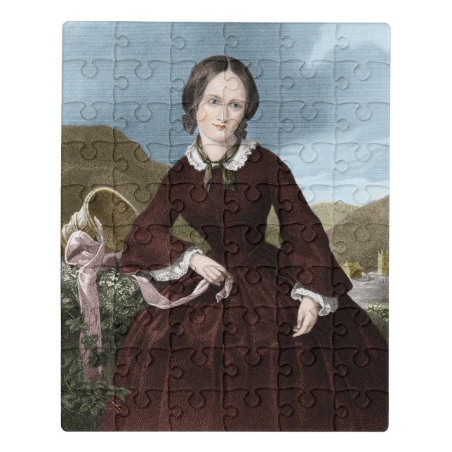 Charlotte Bronte Jigsaw Puzzle (Puzzle Vertical)