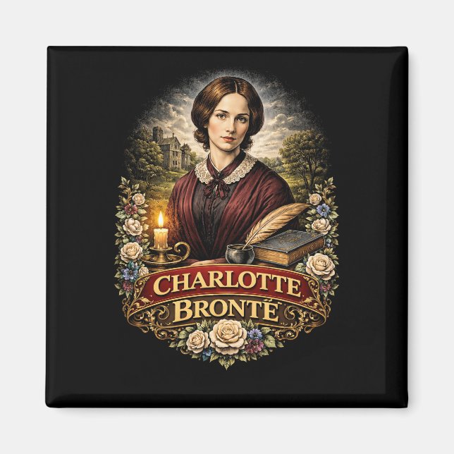 Charlotte Brontë Magnet (Front)