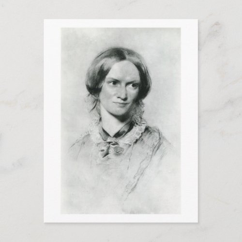 Charlotte Bront portrait by George Richmond Postcard