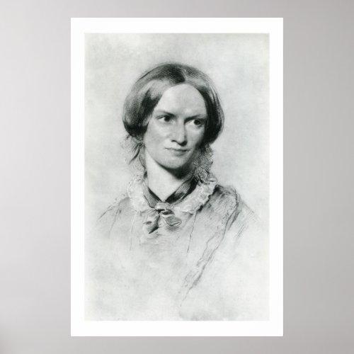 Charlotte Bront portrait by George Richmond Poster